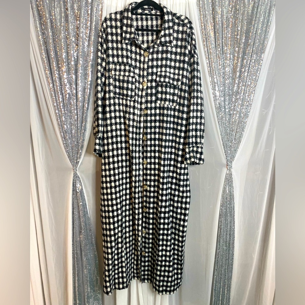 Boohoo Maxi Coat